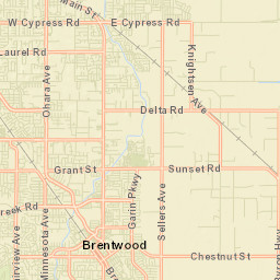 975 Chamomile Lane Brentwood CA Street Map