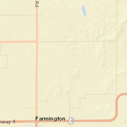 Farmington California Street Map