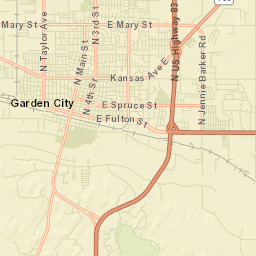 Garden City Street Map