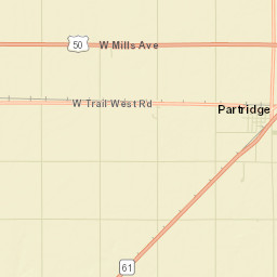 Reno County Street Map