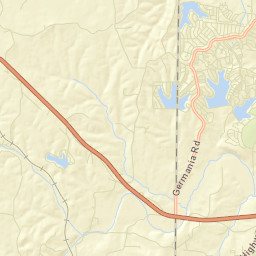 Terre du Lac Street Map