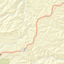Sainte Genevieve County Street Map