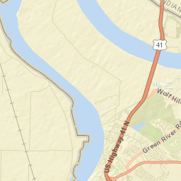 U.S. 41, Henderson, KY 42420, USA Street Map
