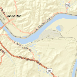 7398 Highway 66, Cannelton, IN 47520 Street Map