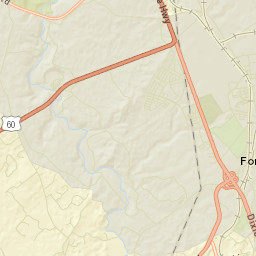 Fort Knox Street Map