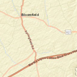 Bloomfield Street Map