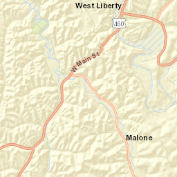 West Liberty Street Map