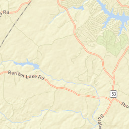Lake Monticello Street Map