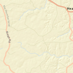 Northumberland County Street Map