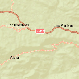 Linares de la Sierra Street Map
