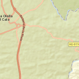 Santa Olalla del Cala Street Map