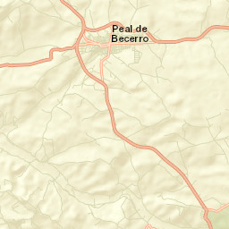 Peal de Becerro Street Map