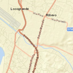 Rilievo Street Map