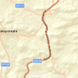 Camporeale Street Map
