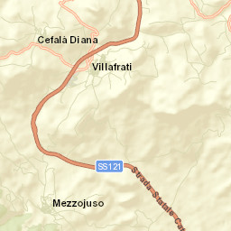 Villafrati Street Map