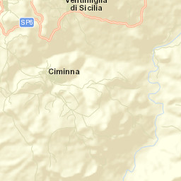 Ventimiglia di Sicilia Street Map