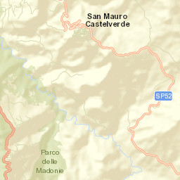 Geraci Siculo Street Map