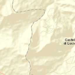 Castel di Lucio Street Map