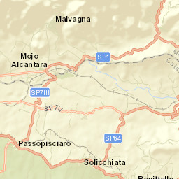 Malvagna Street Map