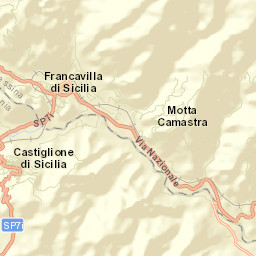 Castiglione di Sicilia Street Map