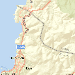 Kuşadası Street Map