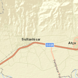 Sultanhisar Street Map