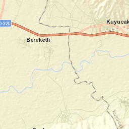 Kuyucak Street Map