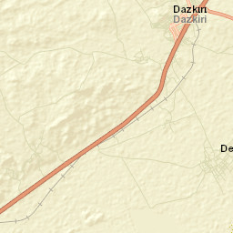 Dazkırı Street Map