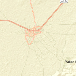 Başmakçı Street Map