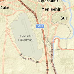 Yenişehir Street Map