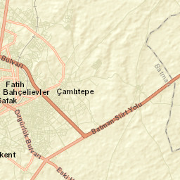 Demiryol Street Map