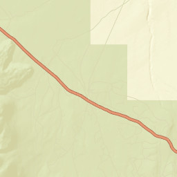 Mono Mills California Street Map