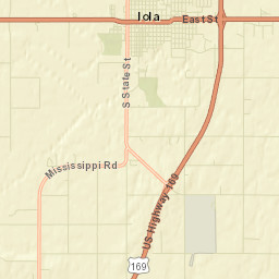 168-198 West Madison Avenue, Iola, KS Street Map