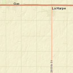 Allen County Street Map