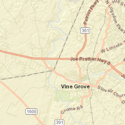 127 Lowball Lane, Vine Grove, KY 40175 Street Map