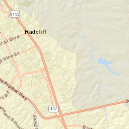 Radcliff Street Map