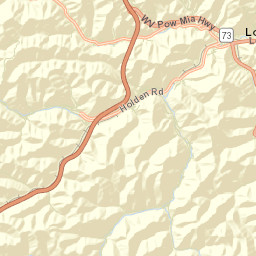Mount Gay-Shamrock Street Map