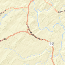Fluvanna County Street Map