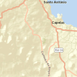 São Vicente Street Map