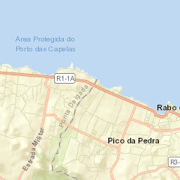 Rabo de Peixe Street Map