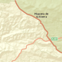 Higuera de la Sierra Street Map