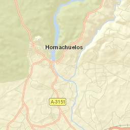 Hornachuelos Street Map