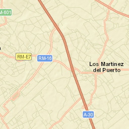 Los Martínez Street Map