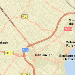 San Javier Street Map