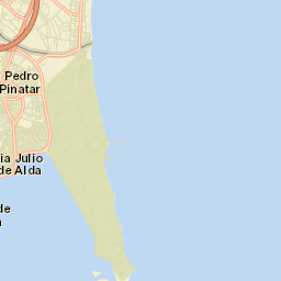 Lo Pagán Street Map