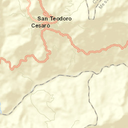 San Teodoro Street Map