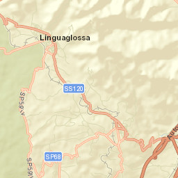 Linguaglossa Street Map