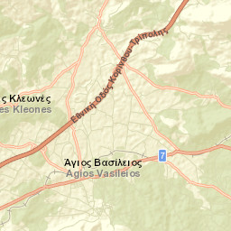 Áyios Vasílios Street Map