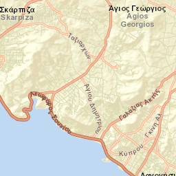 Kítsi Street Map