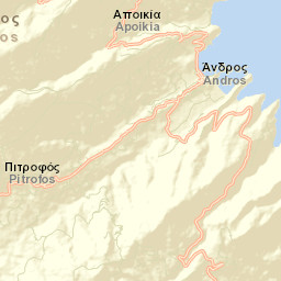 Andros Street Map
